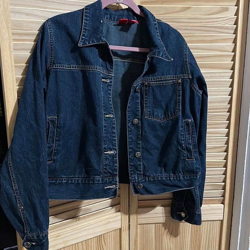 Mossimo dark denim jean jacket